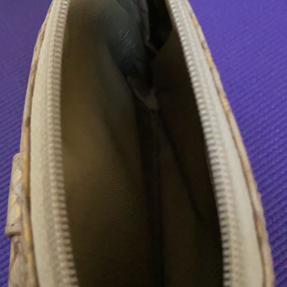 Embossed Snake Leather Wristlet - Picture 6 of 11